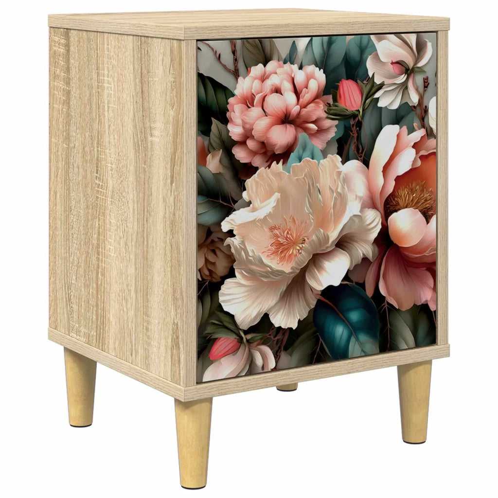 Armadio da Notte BORNE Rovere Sonoma 36 x 33 x 50 cm 8007203
