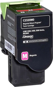 ORIGINAL Lexmark toner magenta C2320M0 C/MC2325/2425/2535 ~1000 Seiten