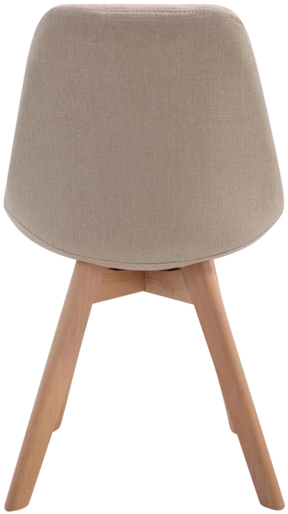 Sedia Borneo Tessuto V2 crema,natura