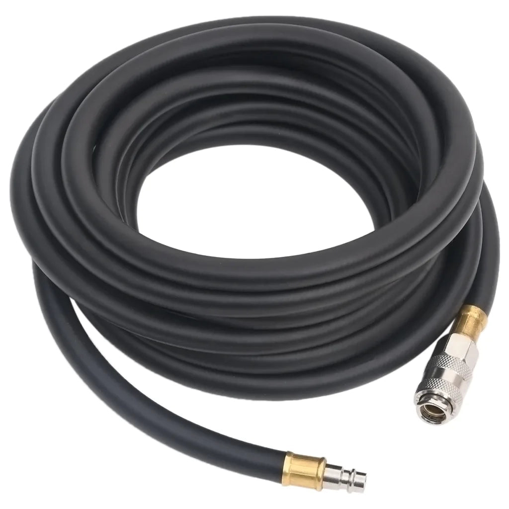 Tubo Aria Ibrido Nero 0,6" 10 m in Gomma e PVC 154495