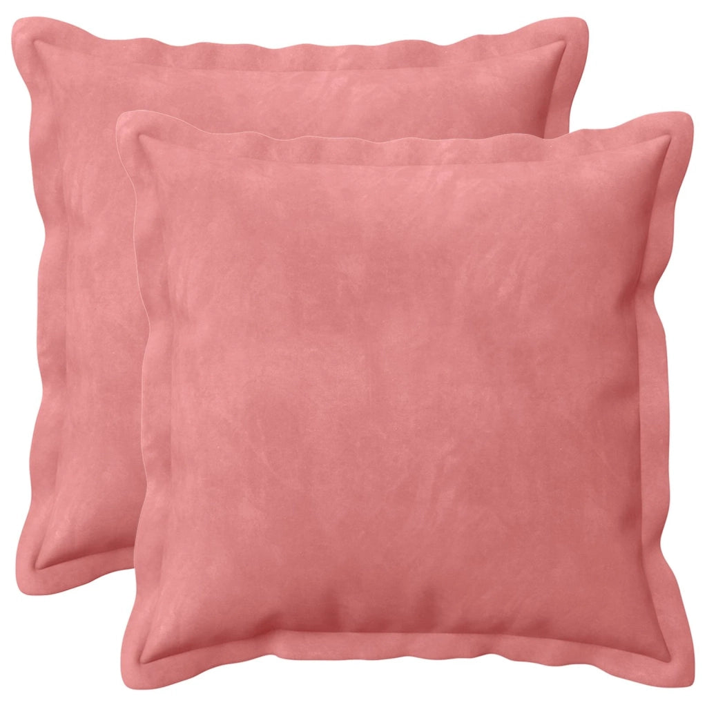 Cuscino con cuscino HOUTEN 2 pz Rosa Velluto 934627