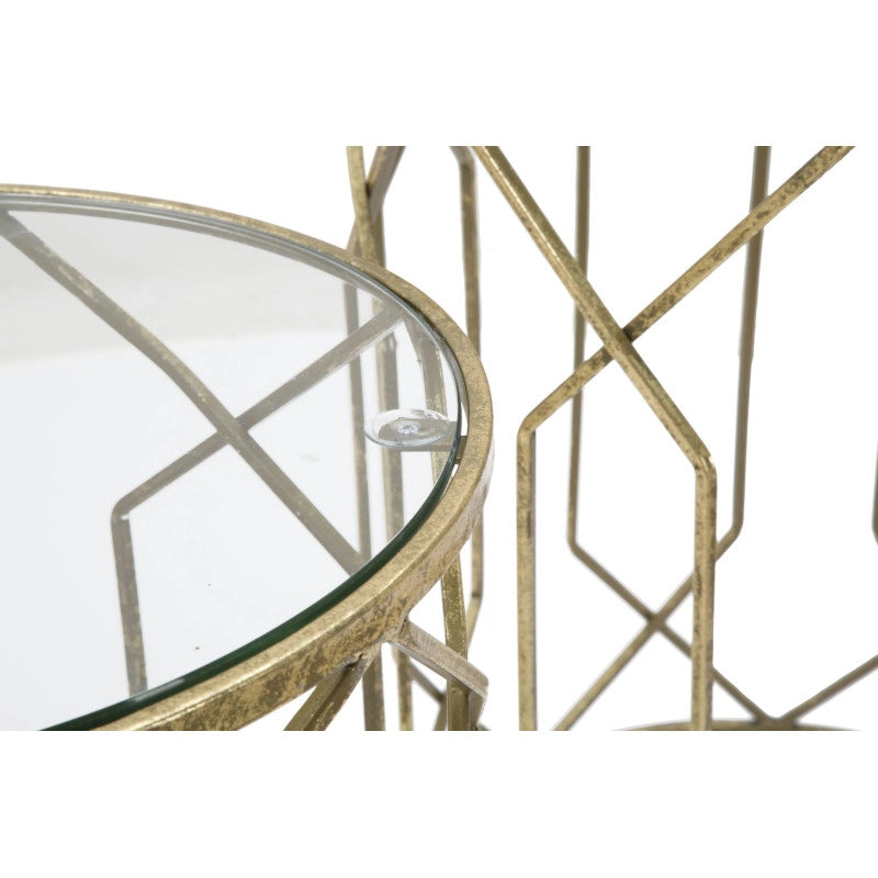 Tavolinetti Tunisi Coppia cm ø 42x53-38x47
