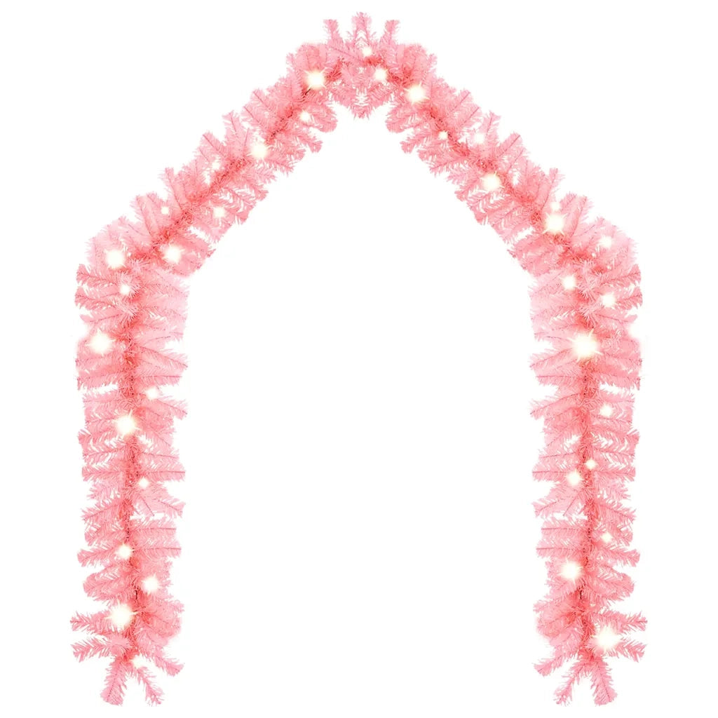 Ghirlanda Natalizia con Luci a LED 10 m Rosa CFW5155984