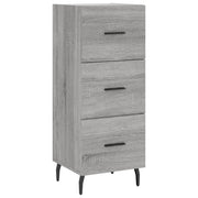 Credenza | Madia | Buffet da pranzo | Armadio da pranzo Grigio Sonoma 34,5x34x90 cm in Legno Multistrato