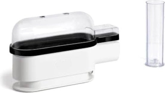 Cottura al forno per uova 3 - Timer per uova - 22,1 x 6,6 x 12,9 cm - Bianco/Nero