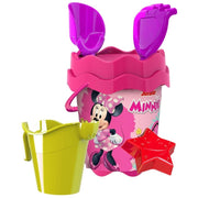 Trade Shop - Set Secchiello Mare Minnie Con Accessori Spiaggia Estate Per Bambini 17 Cm 256399 -
