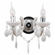 LÚZETE - APPLIQUE 2 LUCI PRIMAVERA BIANCO