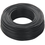 Cavo unipolare cordina unipolare antifiamma flessibile 1x4 mmq metri 100 no7v-k 05 nero
