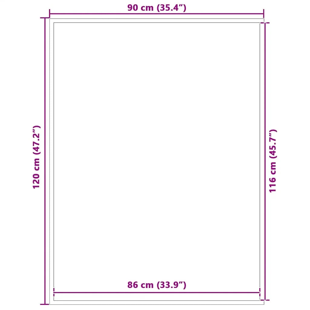 Zerbino antiscivolo a righe per interni ed esterni 90 x 120 cm PP nero 02_0058141