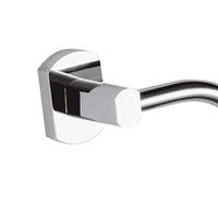 Portasalvietta ad anello con supporto cromato - serie forma