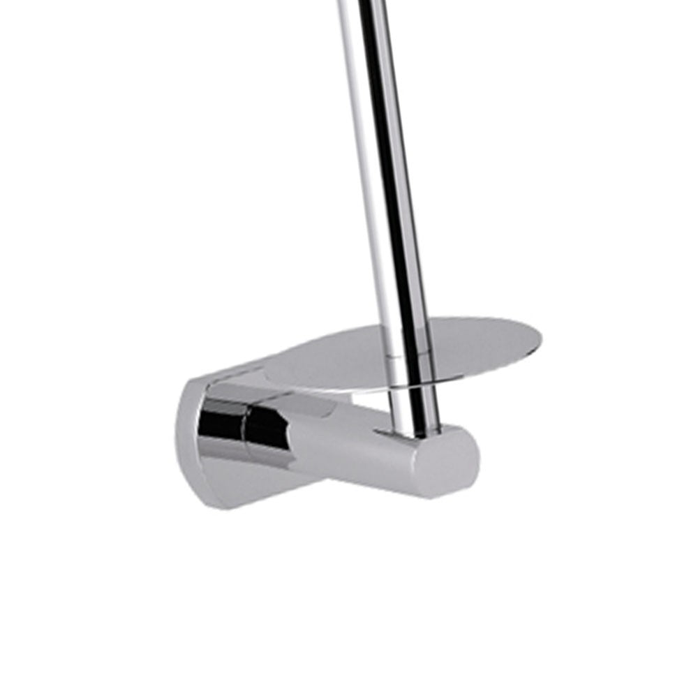 Portarotolo di ricambio con supporto cromato - serie forma