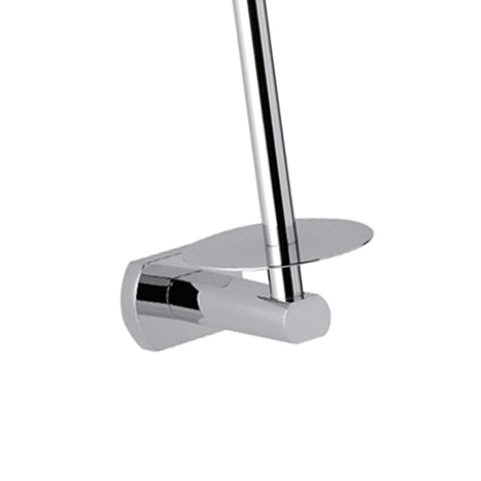 Portarotolo di ricambio con supporto cromato - serie forma