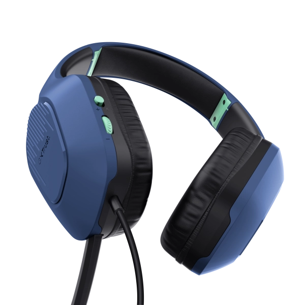 CUFFIE GAMING GXT415B ZIROX LED BLUE