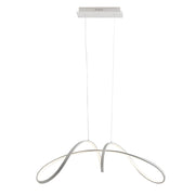 INTRECCIO - Lampada a Sospensione LED 40W 3000K Bianco Opaco IP20, Design Moderno - Rossini Group - Illuminazione Decorativa per Interni