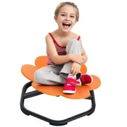Sedia girevole sensoriale per bambini, Sedile di Allenamento per Equilibrio Sensoriale in Plastica Arancione