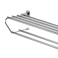 Portasalviette da muro quadruplo 60 cm - serie forma