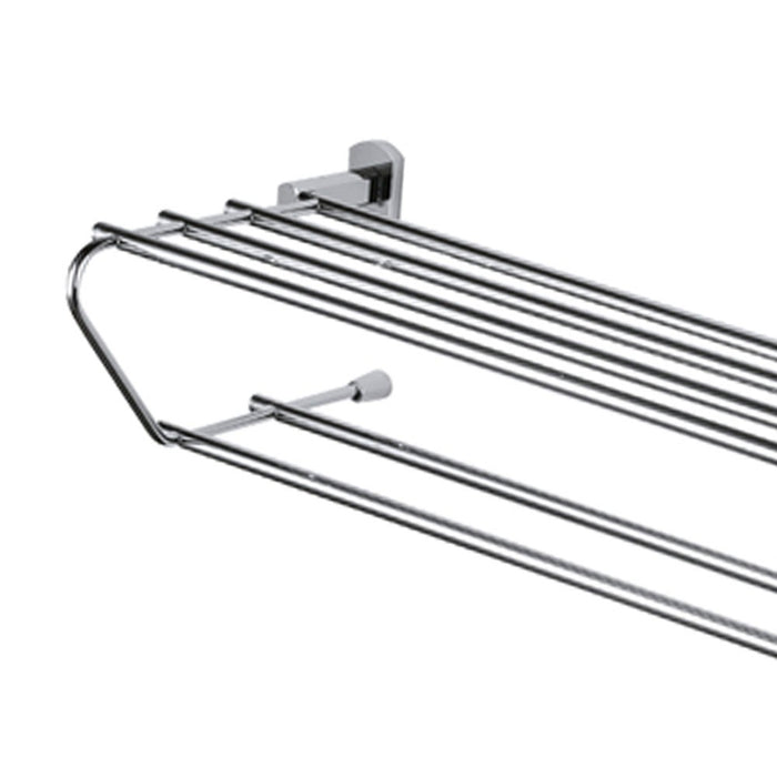 Portasalviette da muro quadruplo 60 cm - serie forma