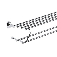 Portasalviette da muro quadruplo 60 cm - serie forma