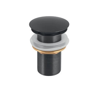 GEDY PILETTA IN ACCIAIO GUN METAL CLIC CLAC 05- GEDY- 1,0 pz