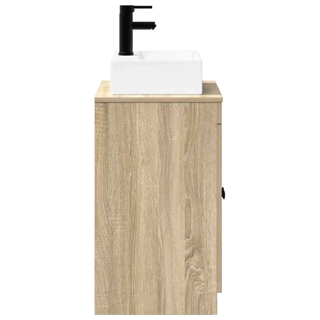 Set di mobili per il bagno Rovere Sonoma Legno ingegnerizzato 3404252