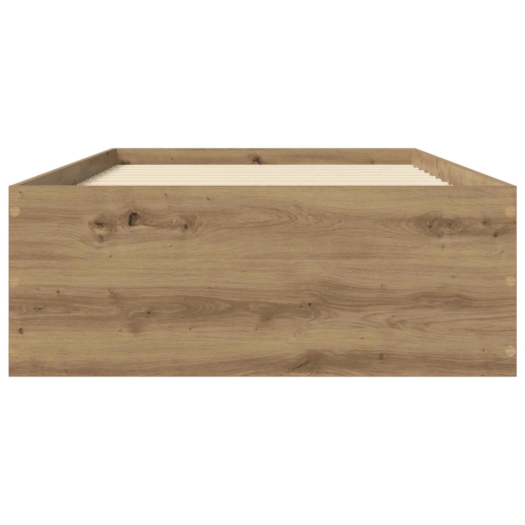 Struttura letto a pavimento Rovere Artigianale 80 x 200 cm 3429548