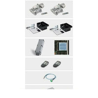 SET AUTOMAZIONE INTERRATA CANCELLI A BATTENTE CARDIN KT-HL2524PSB 805/HL2524PSB