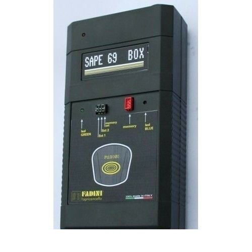 SAPE 69 BOX STRUMENTO COMPLETO DI RICEVITORE E LETTORE FADINI 697L AUTOMAZIONE