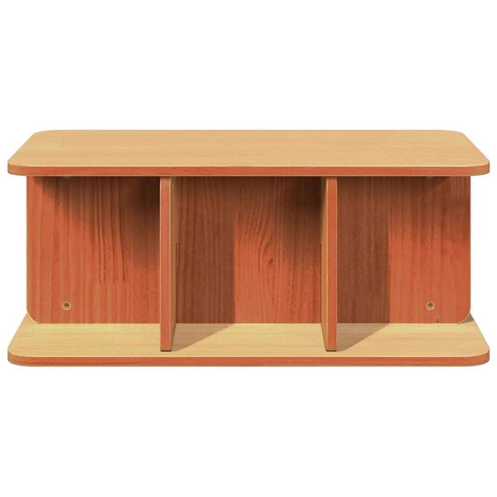Tavolino da salotto Marrone cerato 80 x 39,5 x 33,5 cm 873522