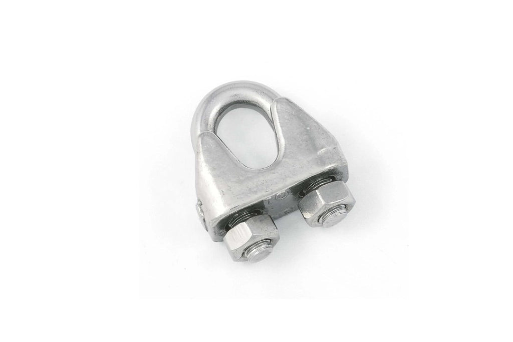 Morsetto Per Funi Inox Diametro 6 Mm Pezzi 2 - Masidef