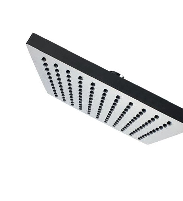 Soffione doccia quadrato 20x20 cm