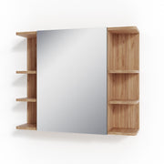 Vicco Specchio contenitore bagno Quercia dorata 79.6 x 64 cm