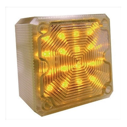 Lampeggiante lampeggiatore a led da parete 12 24 Vdc FAAC GENIUS LEDDY 6100190