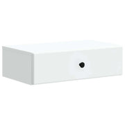 Tavolino da Parete Laterale Bianco 59 x 34,5 x 17 cm 899165
