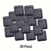 KEYTAG PER DATORI D'IMPULSO ELETTRONICI FAAC 401048 AUTOMAZIONE AUTOMATISMI 30PZ