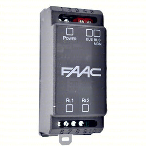 INTERFACCIA BUS-RELAY 2CH PER XTR B FAAC 790064 AUTOMAZIONE AUTOMATISMI GARANZIA