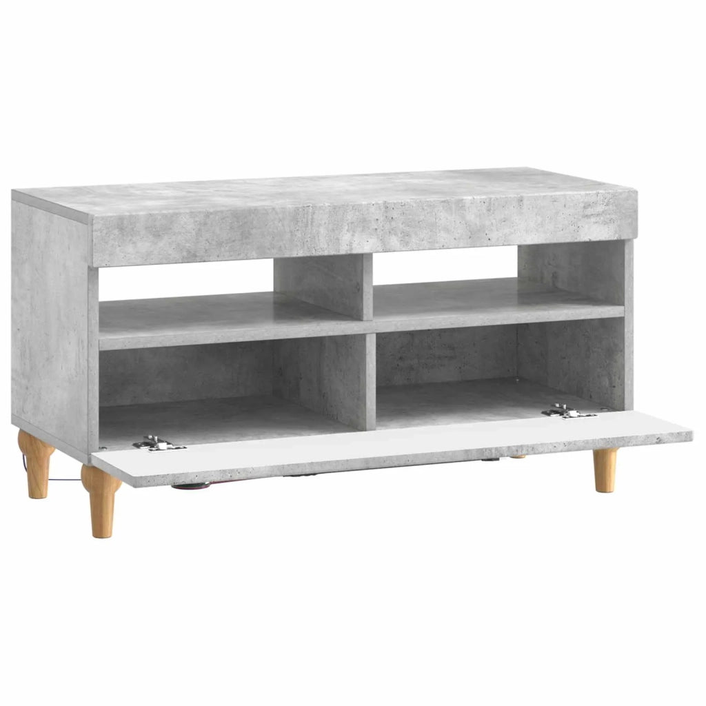 Mobile TV LED Grigio Cemento Legno ingegnerizzato 896338