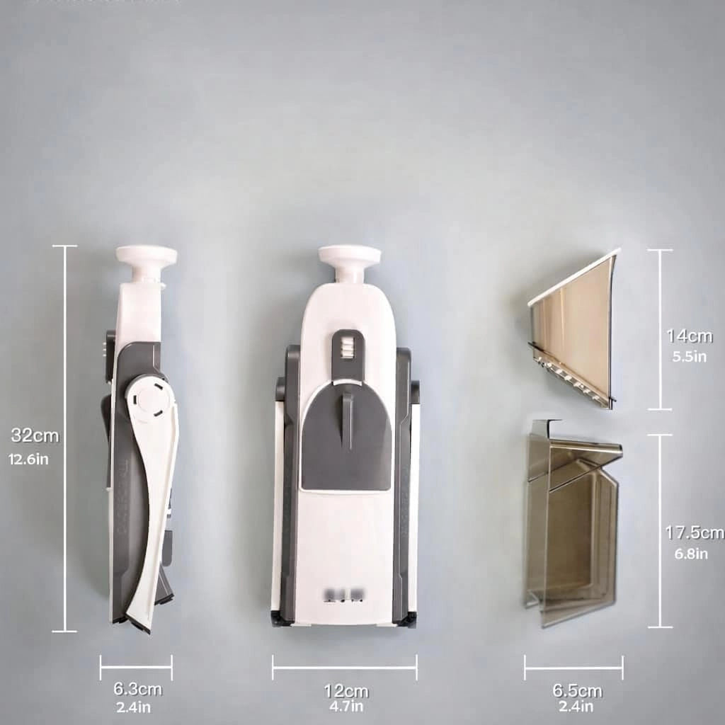 Mandolina per Verdure Multifunzionale, Mandolina Affettatrice di Verdure con Spessore Regolabile, Chopper per Patate e Cipolla, Kitchen Chopping Artifact Cutter Professionale.