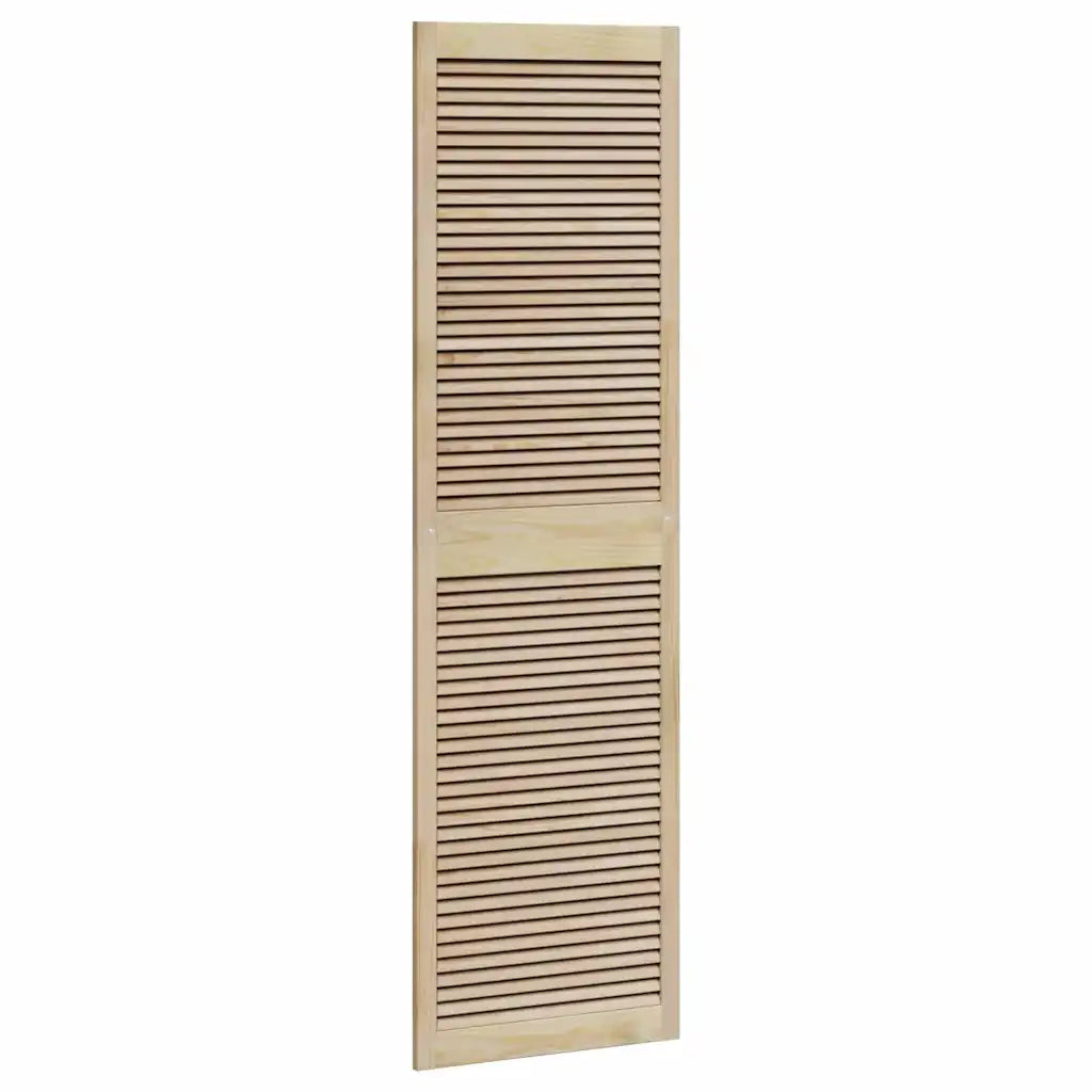 vidaXL Porte per Armadi Altro 2 pcs Marrone 201 x 59.5 x 2.1 cm