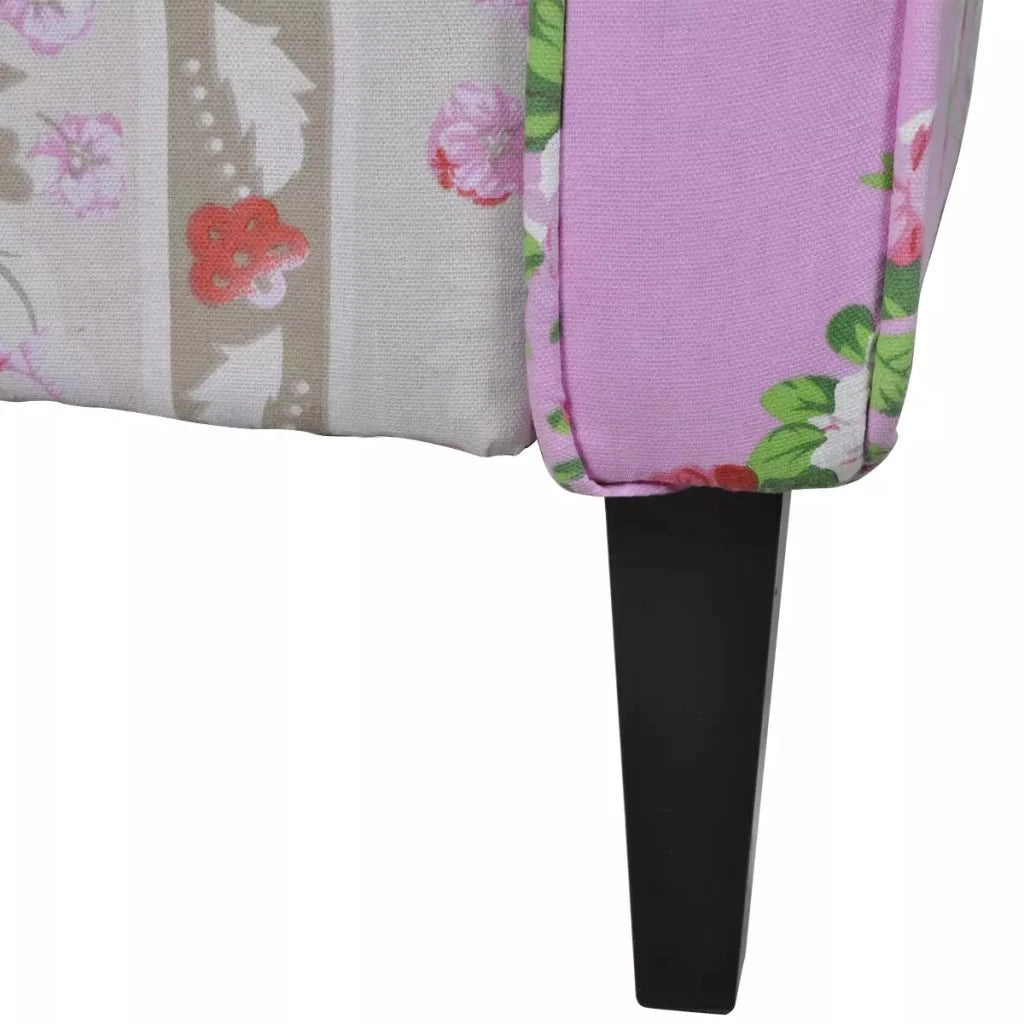 Poltrona poltrona divano club design per soggiorno con tessuto patchwork 1102028/3