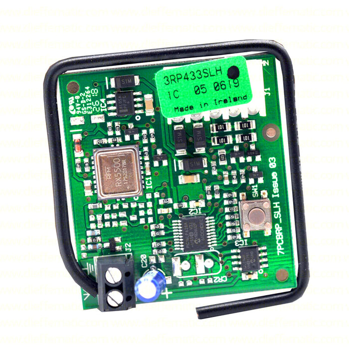 Ricevitore radio innesto monocanale FAAC RP 433 SLH 787852 EX 787824 in 5 pin 1