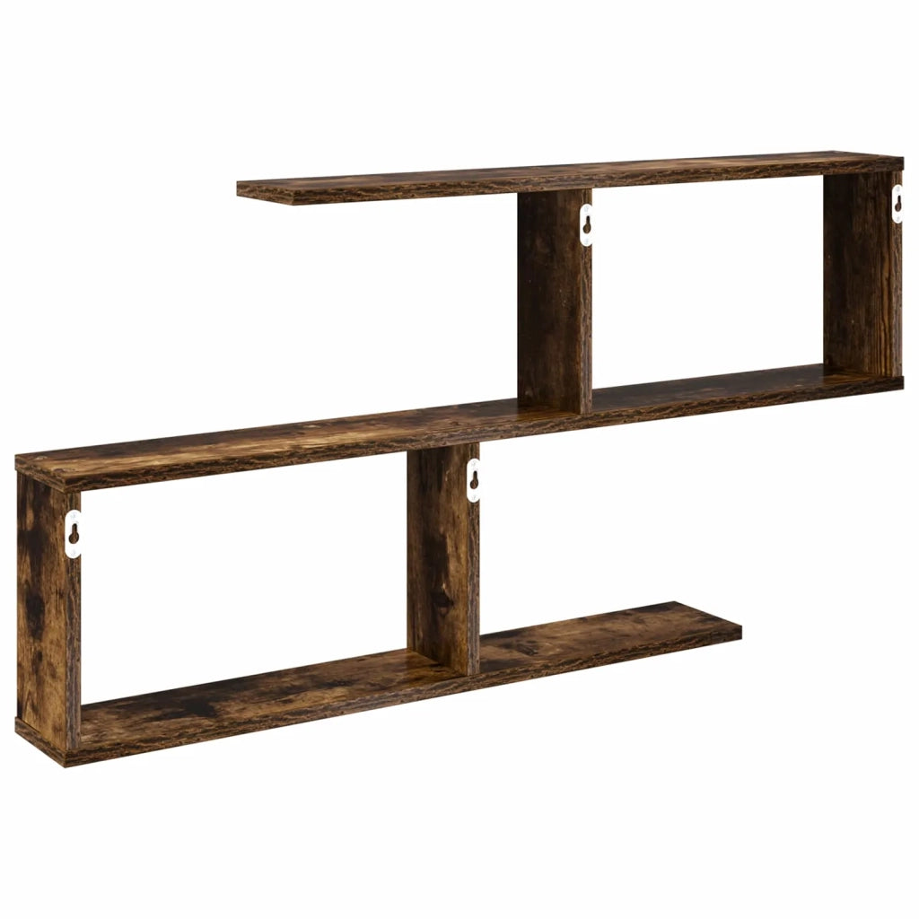 Scaffale da parete Rovere Fumo 100 x 12 x 50,5 cm 8012272