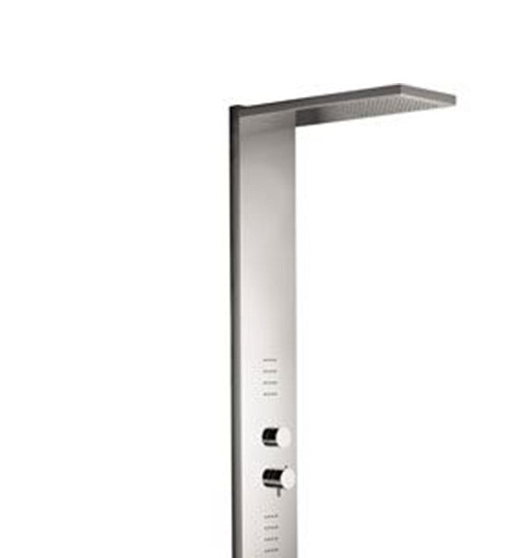 Pannello doccia a parete termostatico