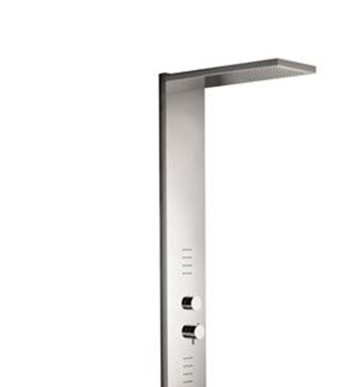 Pannello doccia a parete termostatico