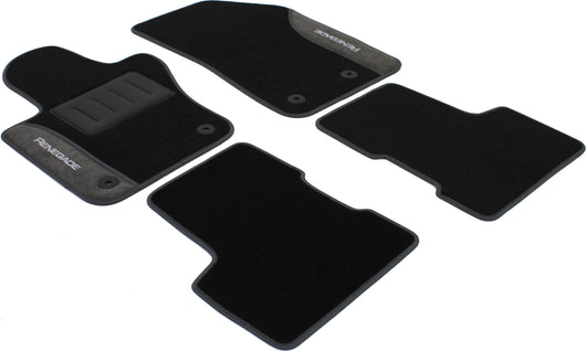 COLOR0000054G, GRIGIO, Jeep Renegade dal 2015-2018 distanza fissaggi tappeto anteriore lato passeggero 18,5 Cm (4 Fix OP