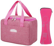 Borsa Insolata Grande Capacità - Borsa Isolante - Tela Impermeabile Oxford - Borsa per Utensili - Borsa da Spalla Portatile - Dimensioni 25 x 14 x 19 cm