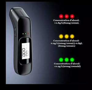 Etilometro Portatile Alcool Test Portatile Display Digitale Chip Alta Precisione