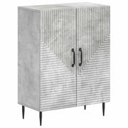 Mobiletto da Bagno HAARLEM Grigio Cemento 59,5 x 31 x 80 cm 896838