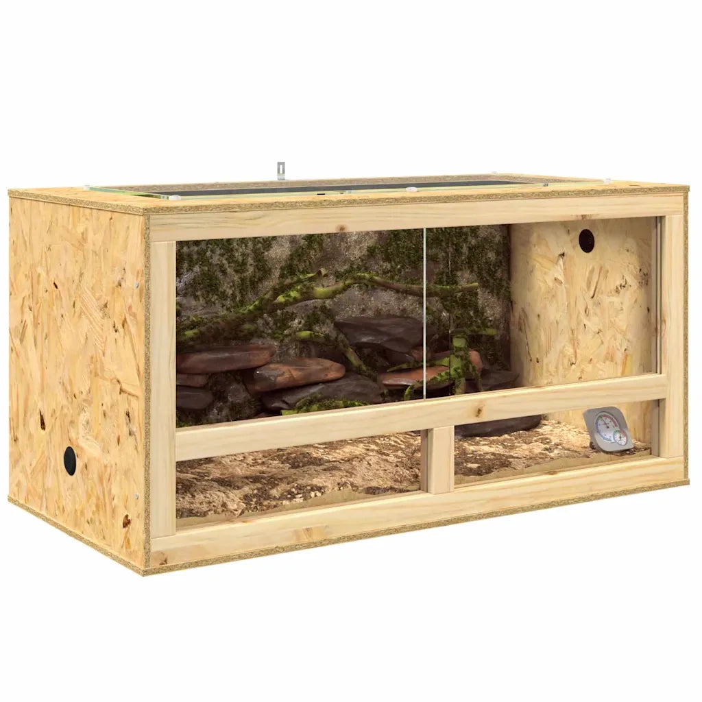 Terrario Marrone 100 x 50 x 50 cm OSB CFW2205099