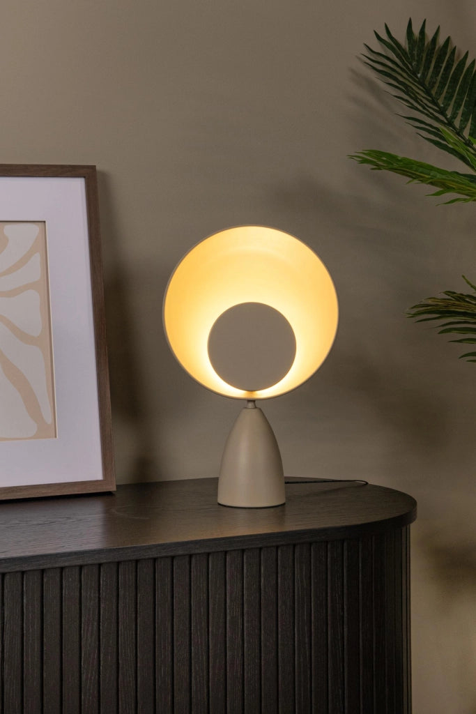 Lampada da tavolo LED 3W CASTAMAR grigio-nera Lucide