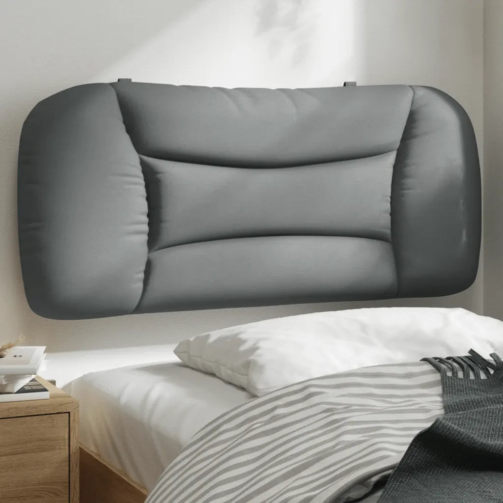 Cuscino Testiera Hvar Grigio Chiaro 80 cm in Tessuto CFW8886469